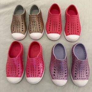 Native Shoes Toddler Size C8 Bundle